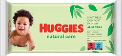 Huggies Natural Care Baby Wipes - мокри кърпички