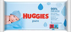 Huggies Pure Baby Wipes - дамски превръзки