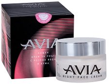 Avia Night Face Cream - маска