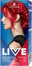 Schwarzkopf Live Ultra Brights Or Pastel - Полу-трайна крем боя за коса в ярки цветове - гел
