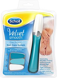 Scholl Velvet Smooth Electronic Nail Care System - пила