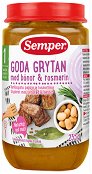 Пюре от яхния със свинско месо, боб и розмарин Semper - продукт