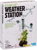 Метеорологична станция - хартиен модел