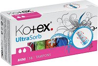 Kotex Ultra Sorb Mini Tampons - 