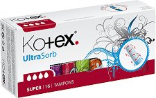 Kotex Ultra Sorb Super Tampons - 