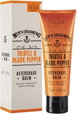 Scottish Fine Soaps Men's Grooming Thistle & Black Pepper Aftershave Balm - продукт