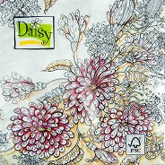 Салфетки за декупаж Daisy - Разцъфващи цветя