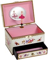 Музикална кутия за бижута Trousselier - Цветя - детски аксесоар