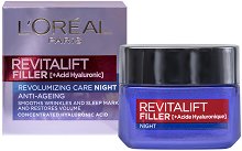 L'Oreal Revitalift Filler Anti-Ageing Care Night - маска