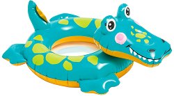 Надуваем детски пояс Intex - Крокодилче - играчка