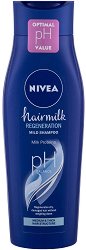 Nivea Hairmilk Normal Hair Strucutre Care Shampoo - душ гел