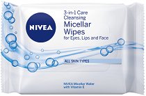 Nivea 3-in-1 Cleansing Micellar Wipes - червило