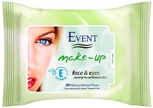 Event Make-Up Removal Wet Wipes - молив