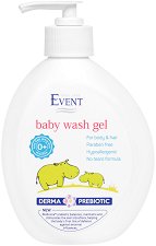 Измиващ бебешки гел Event - сапун