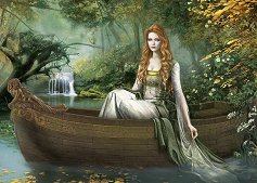 Лодка - Крис Ортега (Cris Ortega) - пъзел