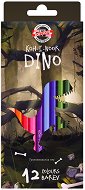 Цветни моливи - Dino - Комплект от 6, 12, 24 или 36 цвята