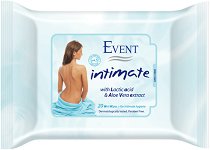 Интимни мокри кърпички Event - мляко за тяло