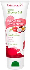 Herbacin Dragon Fruit + Passion Fruit Herbal Shower Gel - 