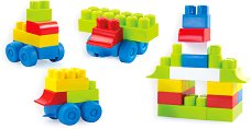 Детски конструктор с едри цветни елементи - играчка