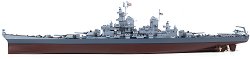Военен кораб - USS Missouri BB-63 - макет