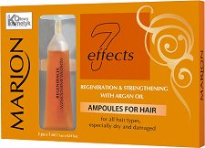Marion 7 Effects Ampoules For Hair with Argan Oil - лосион