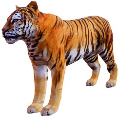 Хартиен свят: Тигър - играчка