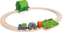 Пътешествие с влак в джунглата - играчка