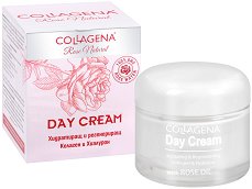 Collagena Rose Natural Day Cream Hydrating & Regenerating - 