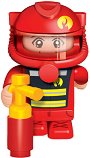 Фигурка на пожарникар BanBao - играчка