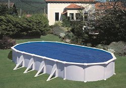 Изотермично покривало за овален басейн с размери 610 x 375 cm Gre - 
