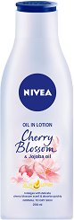 Nivea Cherry Blossom & Jojoba Oil Body Lotion - олио
