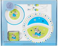 Детски комплект за хранене - Магаренцето Erik - За бебета над 6 месеца - продукт