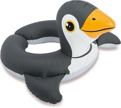 Надуваем детски пояс Intex - Пингвинче - надуваем пояс