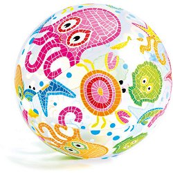 Надуваема топка - Морски животни - играчка