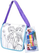 Оцвети сама чанта - Елза и Анна - кукла