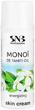 SNB Monoi de Tahiti Oil Energizing Skin Cream - 