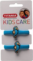 Детски ластици за коса с морски кончета Titania - 