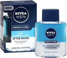Nivea Men Protect & Care 2 in 1 Refresh & Care After Shave - крем