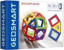 Магнитен конструктор GeoSmart - Геосфера - творчески комплект