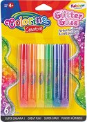 Лепило с брокат Colorino Kids Rainbow