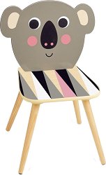 Детско дървено столче - Коала - 
