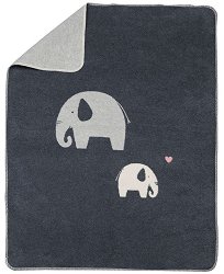 Бебешко двулицево одеяло Слончета - David Fussenegger - 