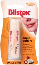 Blistex Triple Butters - SPF 15 - червило