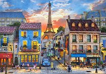Парижки улици - пъзел