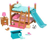 Детска стая с двуетажно легло Battat - фигури