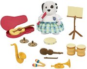 Фигурка на кученце музикант с музикални инструменти Battat - играчка