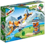 Детски конструктор - BanBao Самолет и кула - играчка