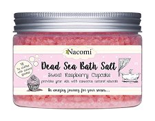 Nacomi Dead Sea Bath Salt Sweet Raspberry Cupcake - пудра
