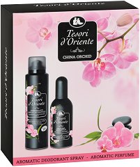 Подаръчен комплект Tesori d'Oriente China Orchid - 
