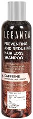 Leganza Preventing and Redusing Hair Loss Shampoo + Caffeine  - 